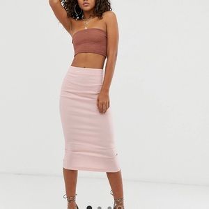 🌟ASOS Design Tall high-waist longerline skirt🌟